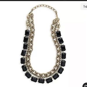 New Chloe and Isabel Jet Octagon Convertible Necklace -